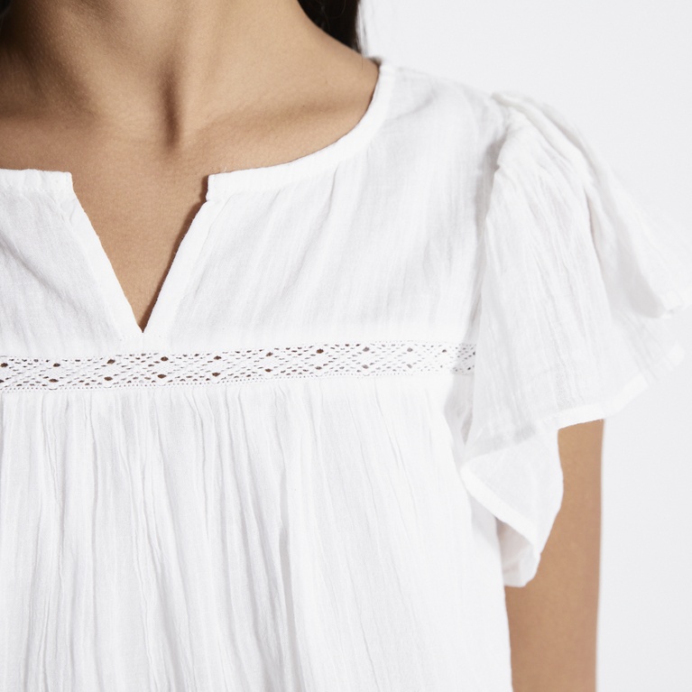 Frill blouse "Ylva"